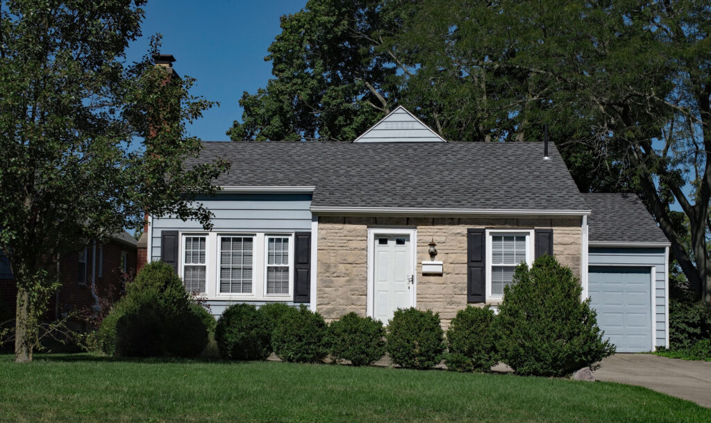 affordable-housing small residential home exterior