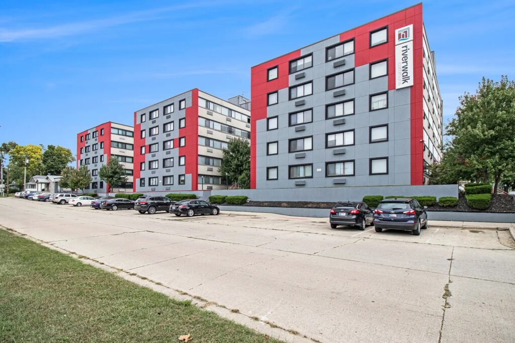 student-housing exterior photo of student campus apartments